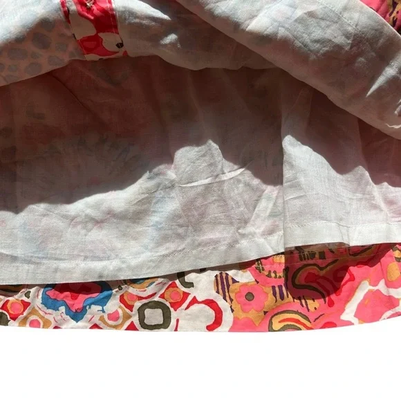 NWT j. CREW Classic Button Front Poplin Sundress In Vibrant Rose midi floral 4 - Picture 5 of 8